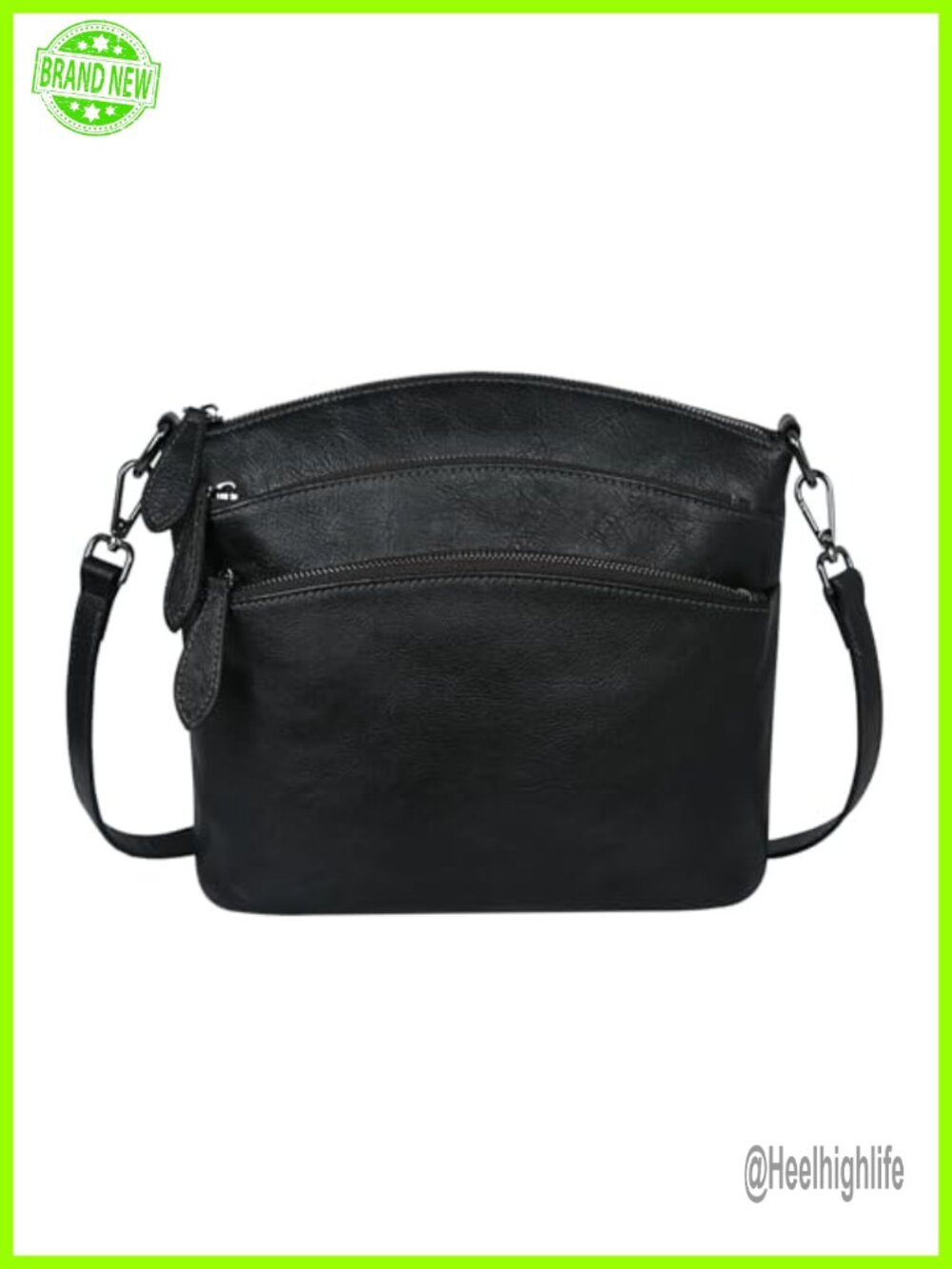 Vegetable Tanned Leather Crossbody Bag Vintage Adjustable Strap Travel Handbag